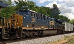 CSX 986 runs second